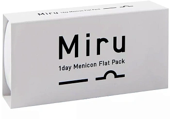 Контактные линзы MIRU Flat Pack Menicon Miru 1 day (30 линз)